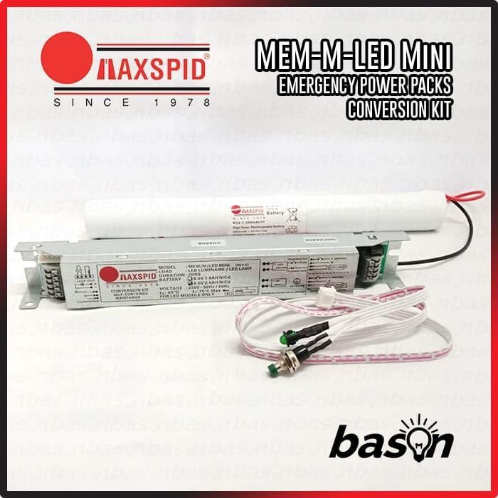 MAXSPID MEM/M/LED MINI - EMERGENCY Conversion KIT