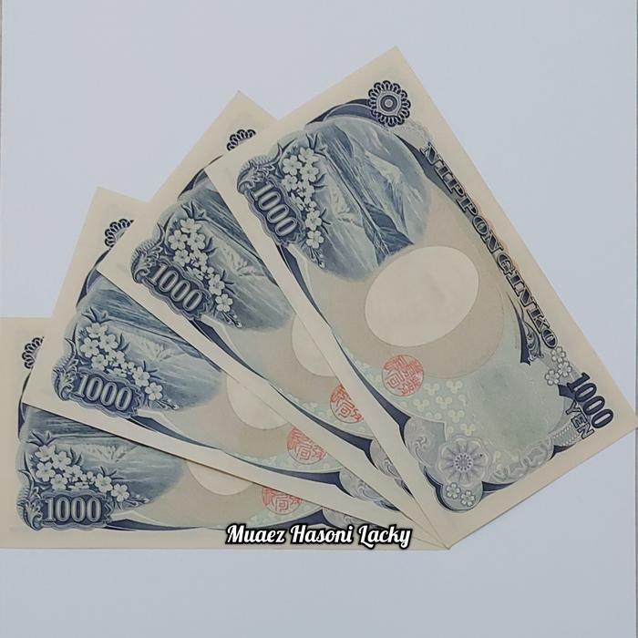 Terlaris Koleksi Jepang Yen Pecahan 1000 Yen