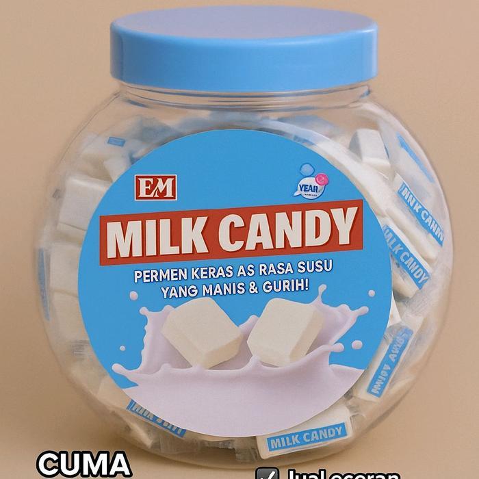 DSM PERMEN SUSU MILK CANDY 100 PCS