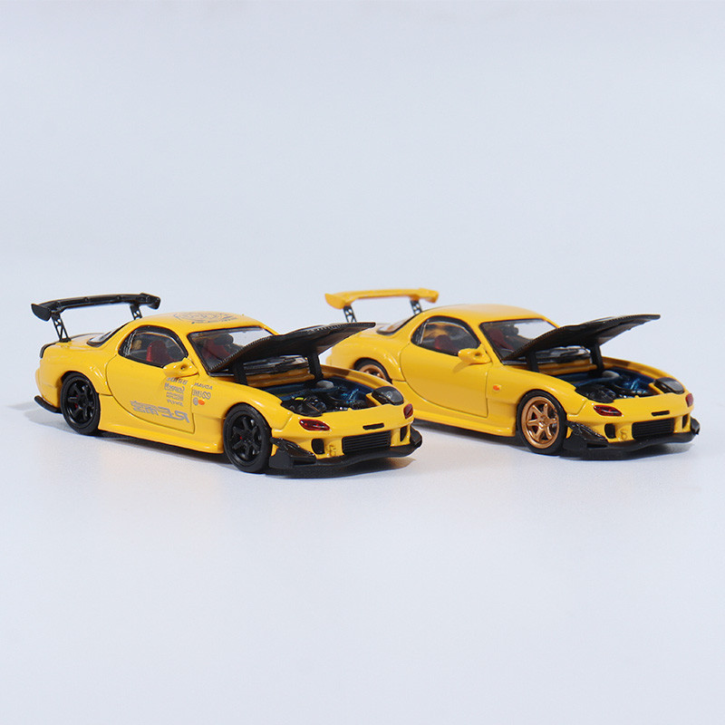 BSC 1:64 Maz Da Rx7 FD3S RE Rain Palace, Alloy Car Model