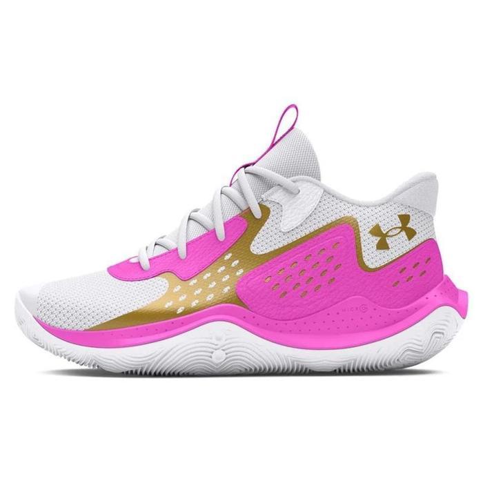 Sepatu Basket Under Armour Ua Jet '23 Pink Original 3026634-105