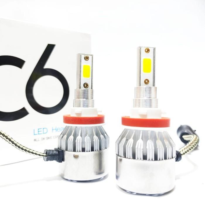 Lampu Foglamp Headlamp C6 H11 H16 Super Terang Sepasang