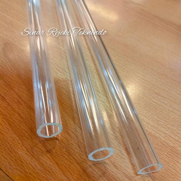 Pipa Akrilik Bening 2" Inch - Pipe Acrylic 1 Meter