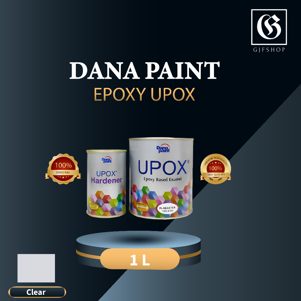 Cat Lantai Dasar Epoxy Clear UPOX 1L