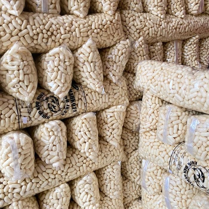 

New pilus ikan gurih 1 bals berat 1kg renyah dan gurih