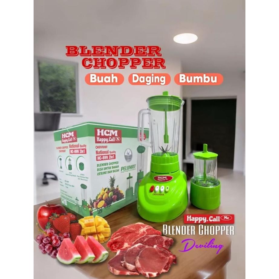 Ready [VIP Youridealhome_id] BLENCHOP Blender Choppper HappyCall Me l Anti Pecah