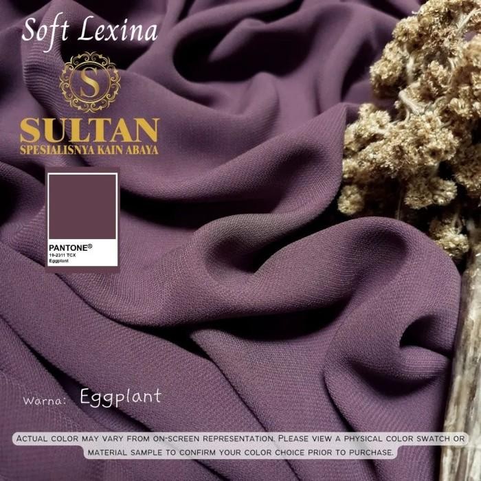 (Good) Kain Sultan Bahan Abaya Soft Lexina Soft Lexus Untuk Bikin Gamis