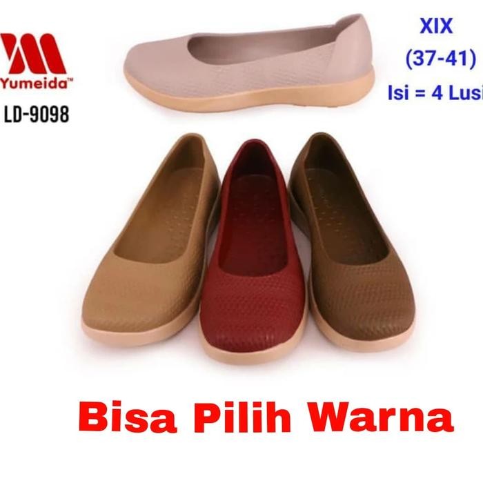 YUMEIDA 9098 sepatu karet wanita/perempuan ukuran 37-41 Shoes
