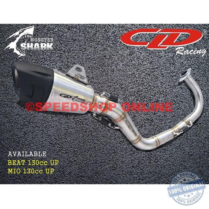 Knalpot Cld Yamaha Mio Nouvo Original Type Shark Monster