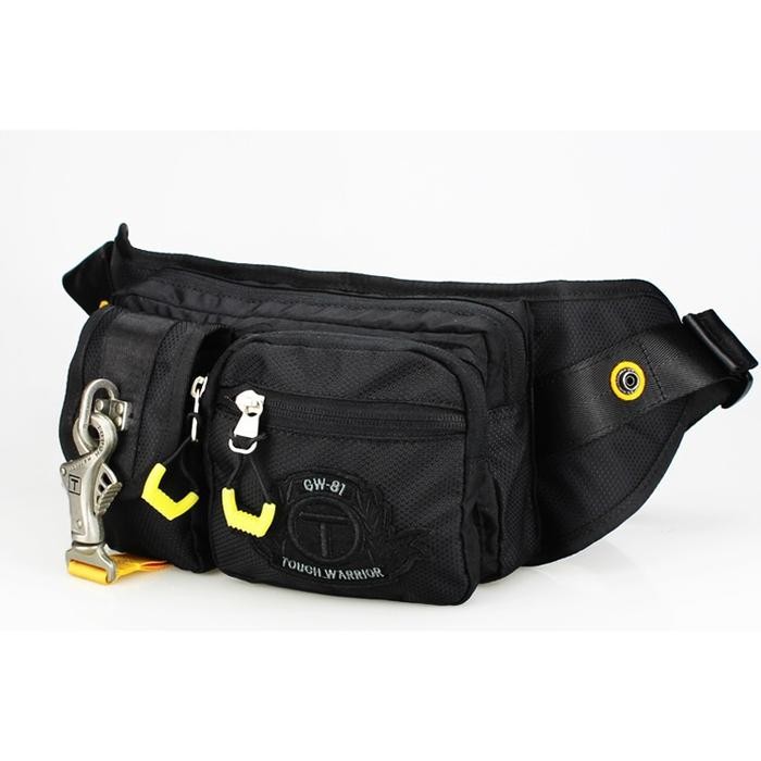 Populer Tas Tough 5592 / Tas Waistbag Tough / Tough Warrior Tough Sling Bag Tough Tas Pinggang