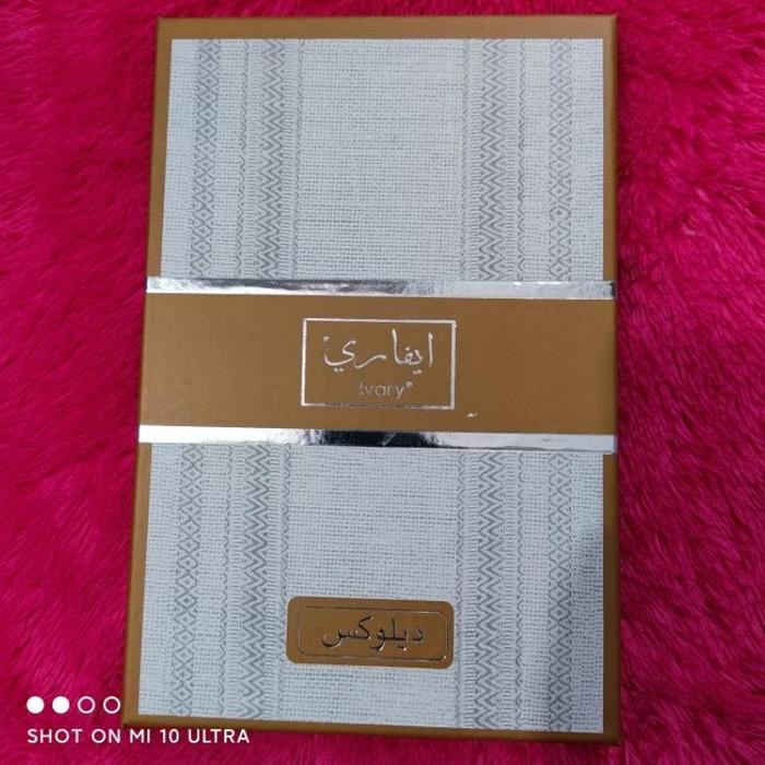 SIAPKIRIM Sorban Putih Ivary Saudi Arabia Terlaris READY STOCK