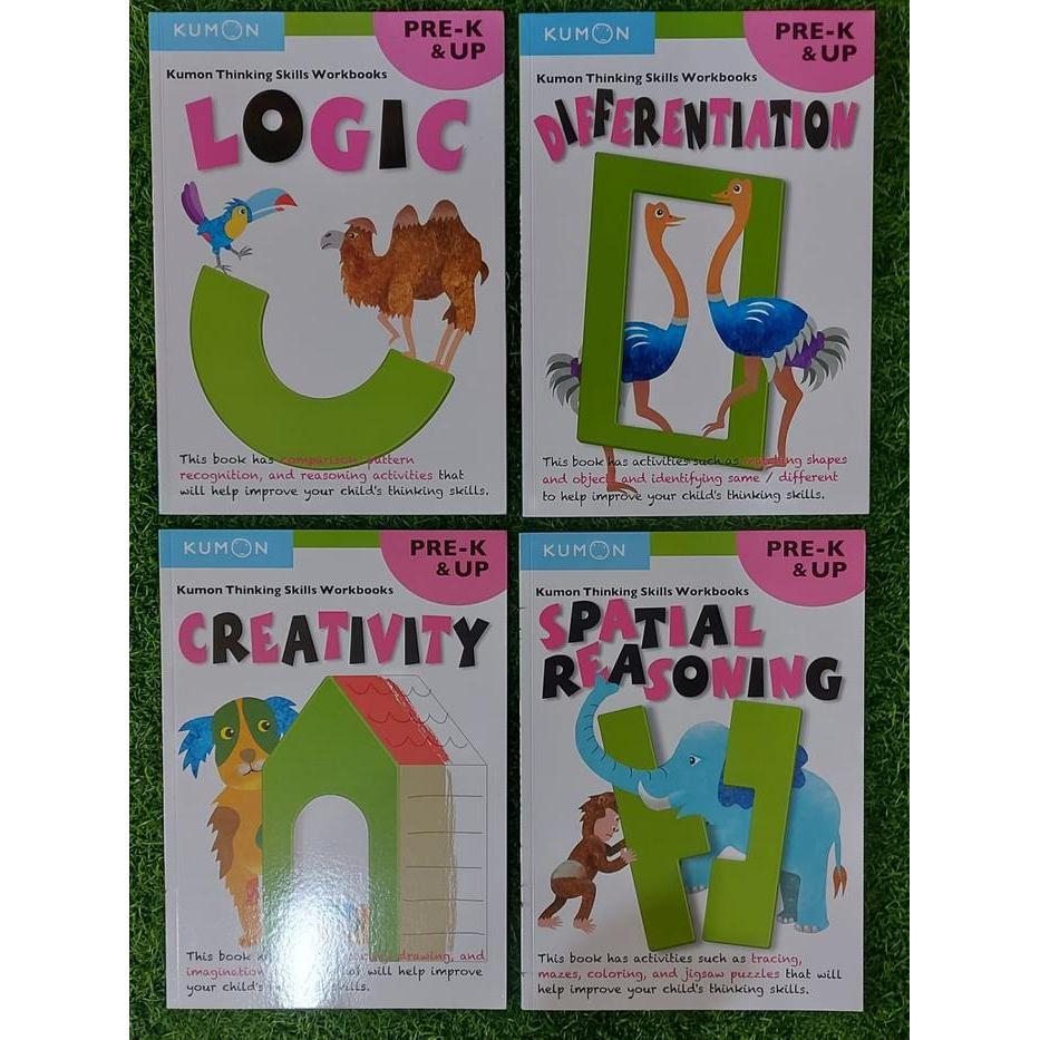 KUMON THINKING SKILLS WORKBOOK PRE-K AND UP