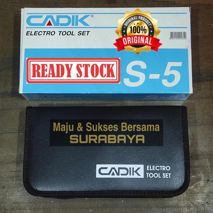 CADIK ELECTRO TOOL SET KIT TOOLSET S-5 S5 TOOLS ELEKTRO ELEKTRONIK