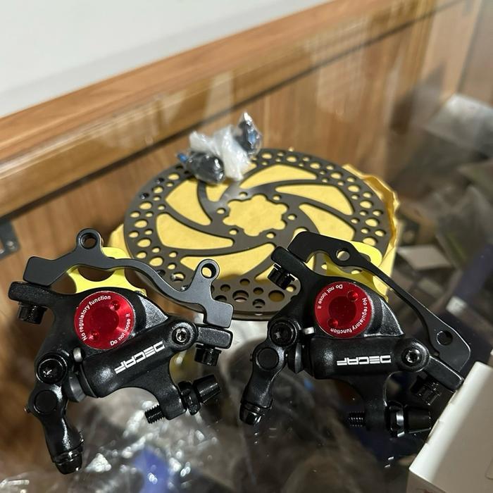 CALIPER REM DECAF SEMI HIDROLIK DISCBRAKE SELI MTB ROADBIKE MINIVELO