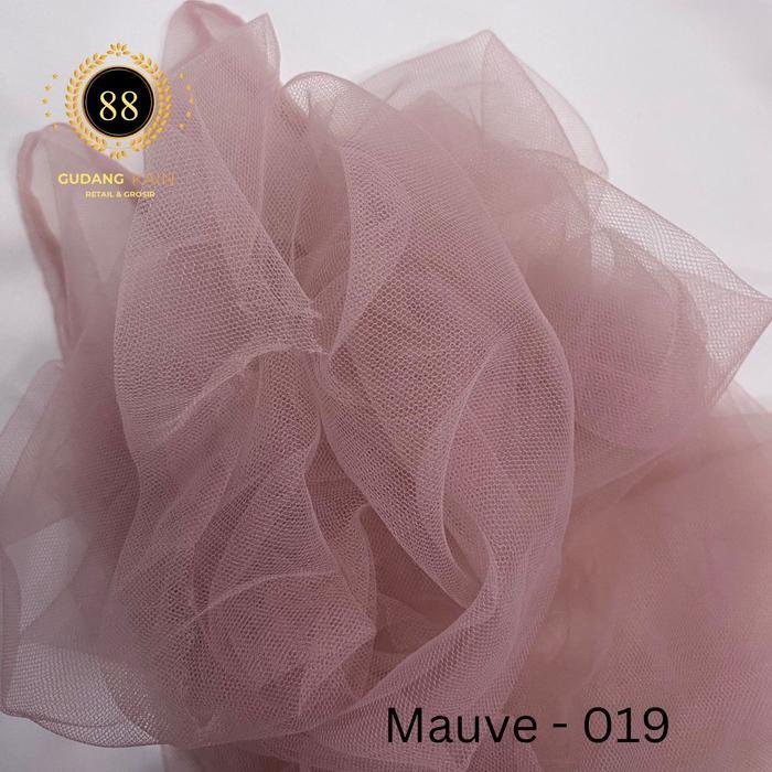 Kain Soft Tulle Polos - Kain Tile Polos / Bahan Tule Polos Premium Halus dan Lembut Meteran