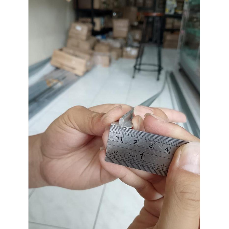 Lis T Aluminium 3Meter CA Siap Kirim