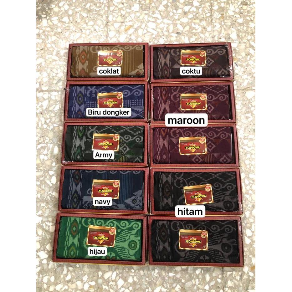 Wadimor Sarung Tenun Balimoon Motif Harmonis Lembut Nyaman Dewasa Katun