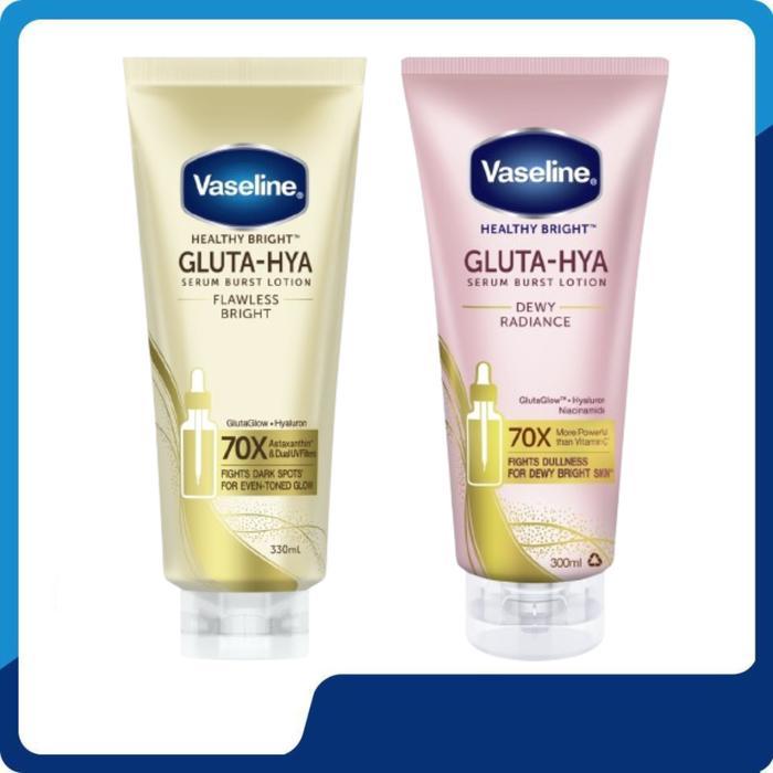 i0cc- Vaseline Gluta Hya Dewy Radiance & Flawless Bright 330Ml