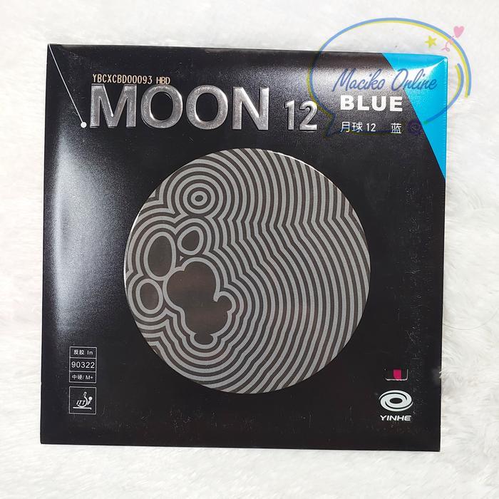 2dqc- Yinhe Moon 12 Blue Rubber ~ Karet Pingpong Yinhe Moon Blue