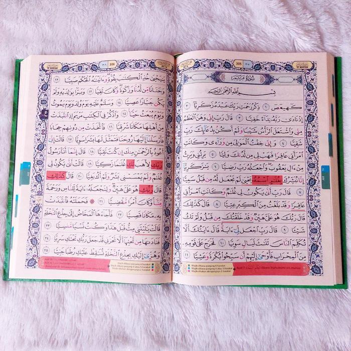 Sedia Al Quran Ash Shahib A4 Besar Tajwid Non Terjemah Utsmani Madinah
