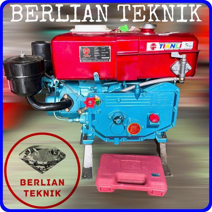 Mesin Penggerak Solar Engine Diesel Tianli R185 R 185 / 12 HP Hopper