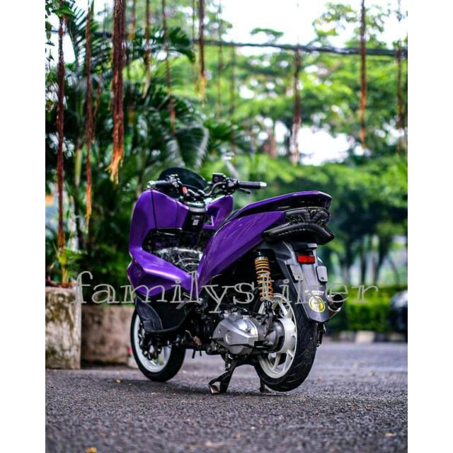 Sekotlet ungu metalik candy sticker skotlet ungu candy setiker motor mobil warna ungu