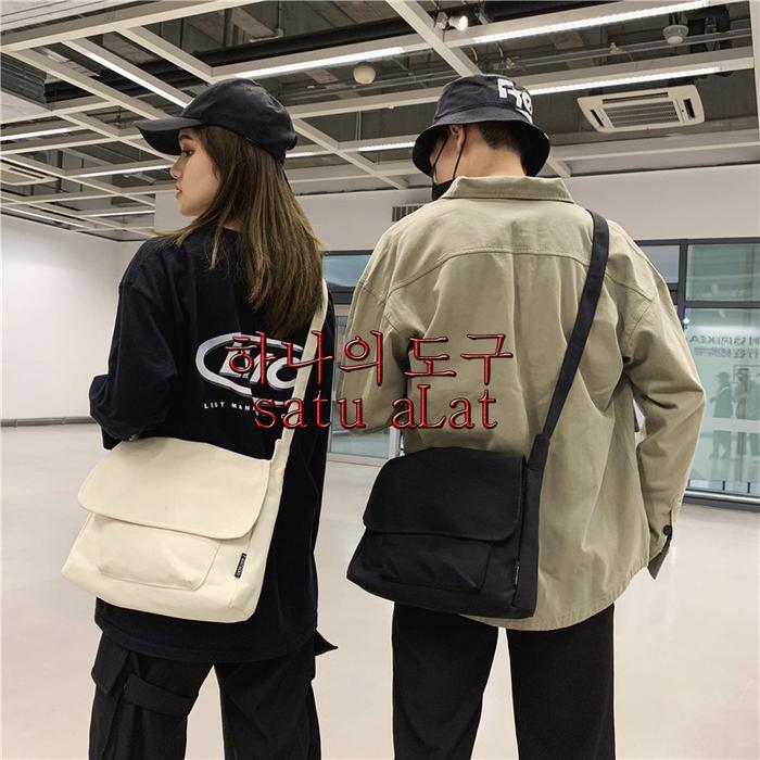Eiger - [Beli Lokal] Seiya Tas Selempang Bahan Kanvas Tebal Premium