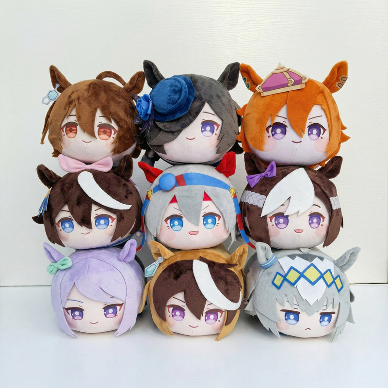 Uma Musume Pretty Derby Plush Toy Soft Stuffed Anime Plush Oguri Cap Tokai Teio Special Week Gold