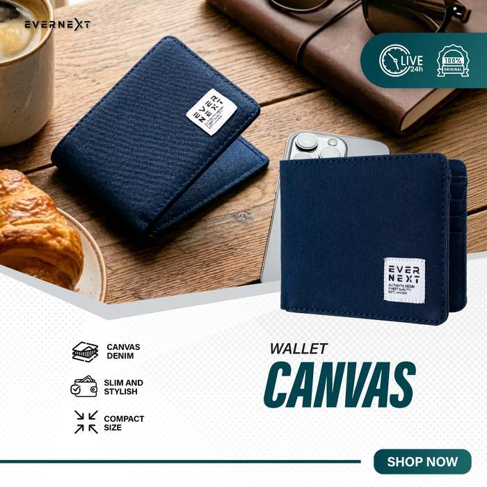 Eiger - Dompet Pria Dompet Kanvas Pria Dompet Lipat Pria Dompet Pendek Pria