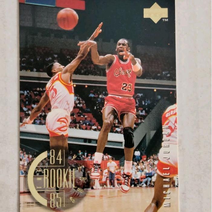Michael Jordan #137 Upper Deck Nba 1994/95, 84-85 Rookie Years)
