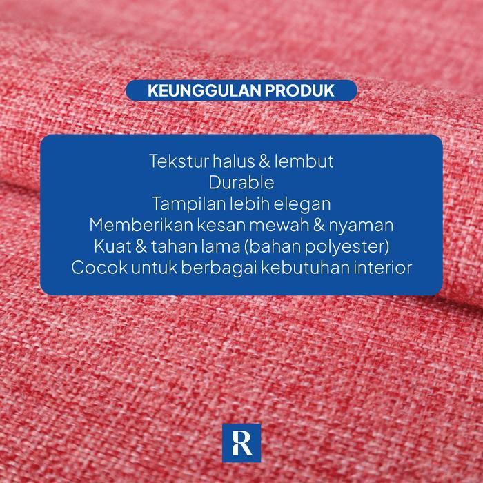 Regency - [Daphnie] - Kain Sofa Kain Kursi Kain Jok Bahan Sofa Bahan Jok Kain Sofa Kanvas Jepang