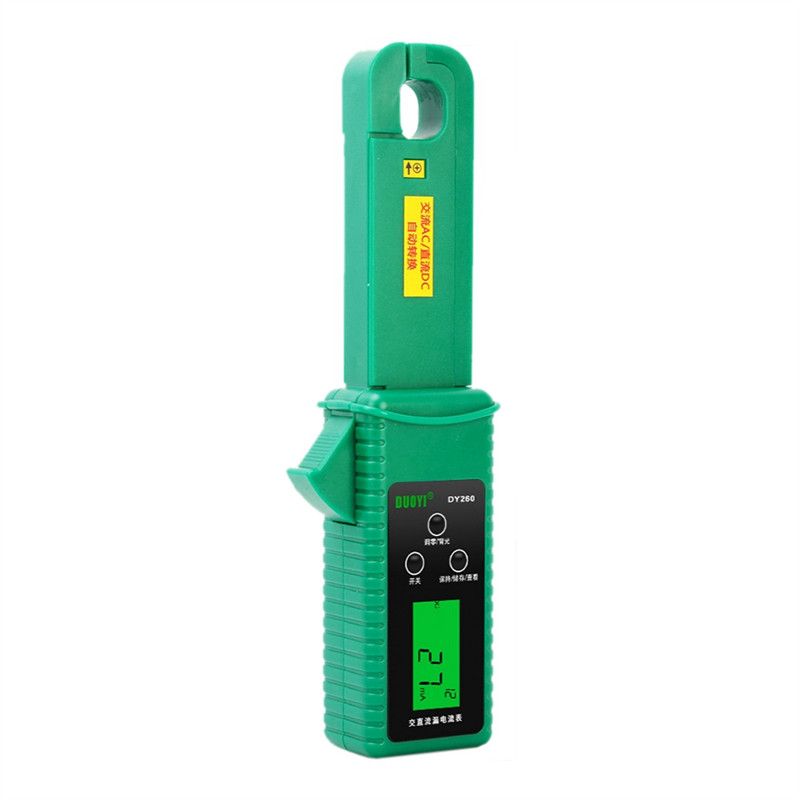 DUOYI 1 Piece DY260 Current Clamp Meter AC And DC Leakage Current Tester Leakage Meter