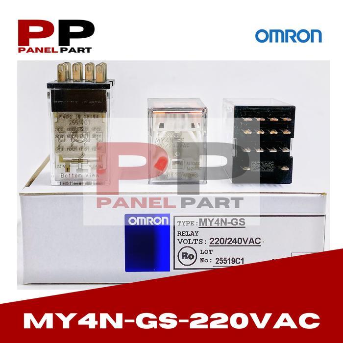 RELAY OMRON MY4N-GS-220VAC