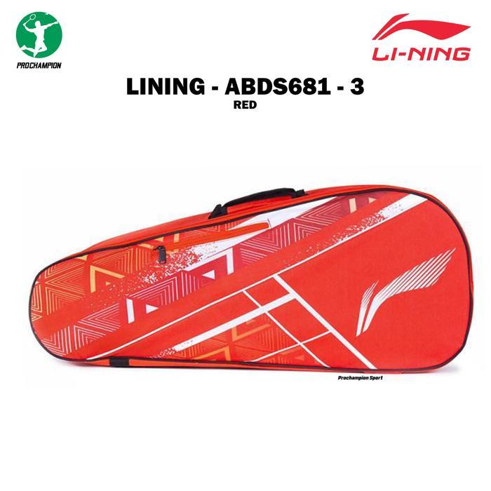 Tas Badminton Original Lining Raider Max ABDS681 ABDS 681 Red