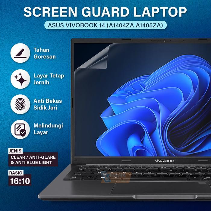 BERKUALITAS Anti Gores Asus VivoBook 14 A1405ZA Laptop Screen Guard Matte Glare Blue Pelindung Layar