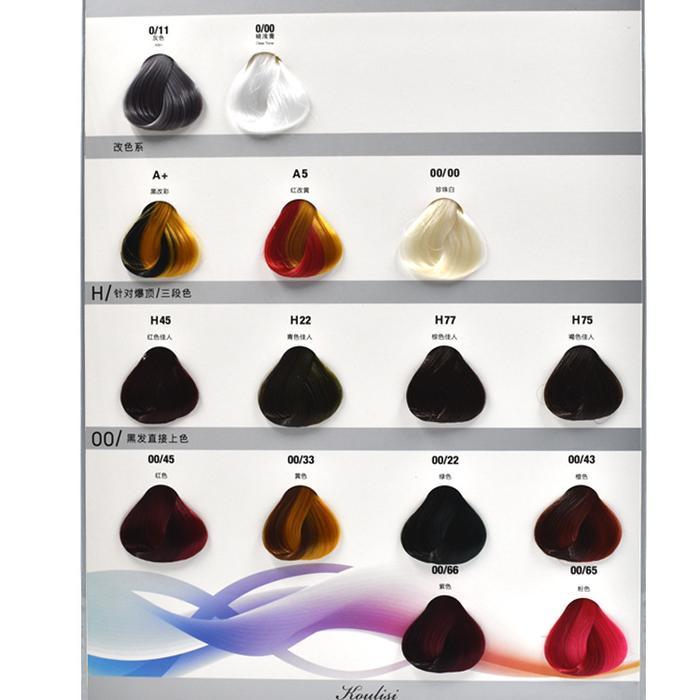 Buku Katalog Warna Untuk Pewarna Rambut-Hair Colouring Katalog