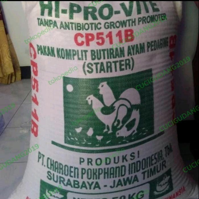 Pakan Ayam 511 Bravo / Pakan Bebek / Pakan Unggas 1 kg