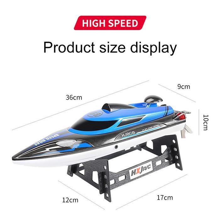 MAINAN PERAHU REMOTE CONTROL MODEL BALAP KECEPATAN TINGGI HJ808 KAPAL CEPAT PREMIUM