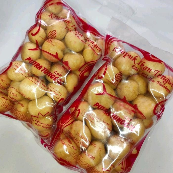 NEW Kerupuk Ikan Tenggiri Khas Probolinggo - Kerupuk Ikan Bulat - bulat