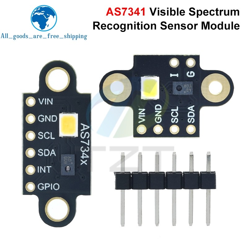 AS7341 AS734x Visible Spectral Sensors Module Color Temperature illuminance High Accuracy Color