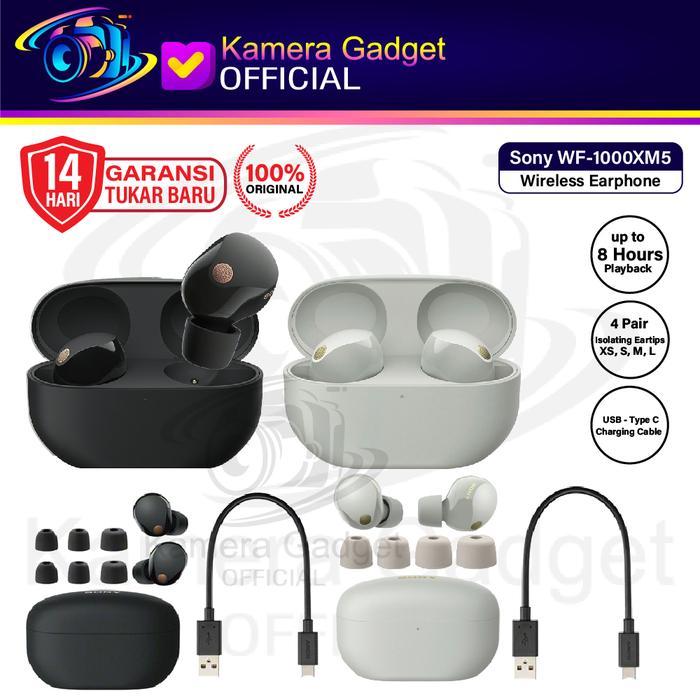 Sony Wf-1000Xm5 Wireless Earphone Wf1000 Xm5 Wf 1000 Xm5 Wf1000Xm5 Terbaru 