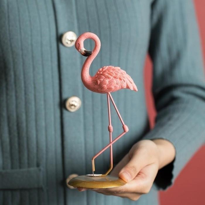 Vinnatsu Buah Dekorasi Taman Halaman Plastik Flamingo Merah Muda/Dekorasi Flamingo Merah Muda/