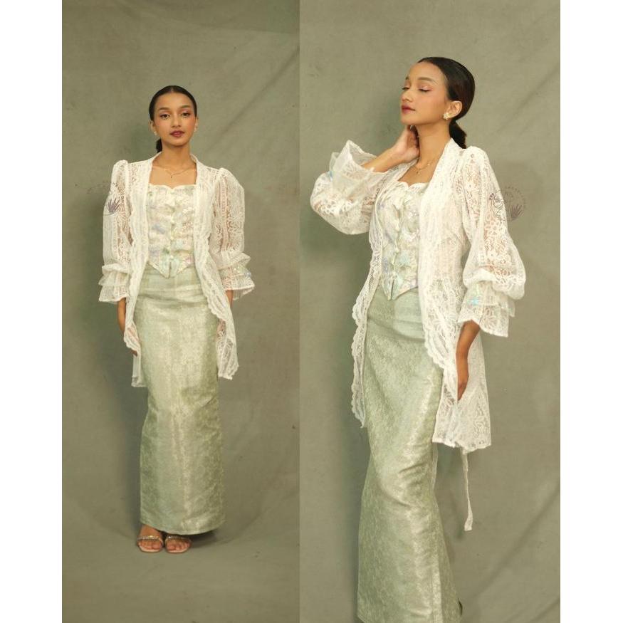 KEBAYA HASTRA Wisuda Modern/KEBAYA LAMARAN/KEBAYA BROKLAT/KEBAYA SIMPEL/KEBAYA BUNGA Kondangan