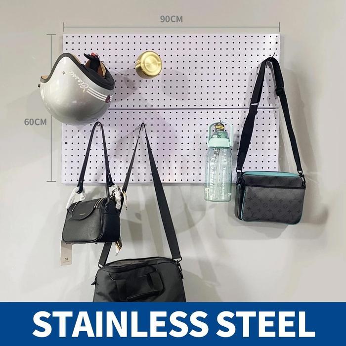 Ikea - Pegboard Dinding Dengan Gantungan Multifungsi