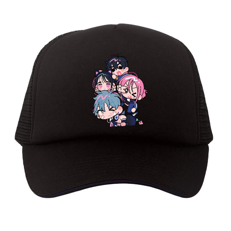 Topi Trucker Alien Stage ALNST Adorable Alien Stah Chibis