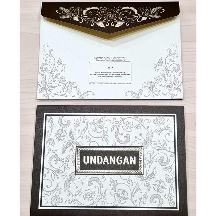 READY Blangko Kosong Undangan ERBA 2324 Isi 100 Lembar
