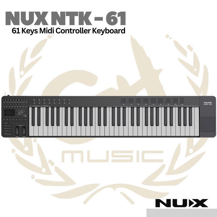 Nux NTK-61 Midi Keyboard Controller 61 Keys - Keyboard