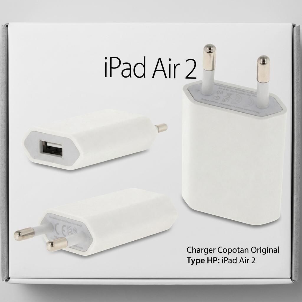 Adapter Charger Apple A1400 Ori Bekas Charger Original Cocok iPad Air 2