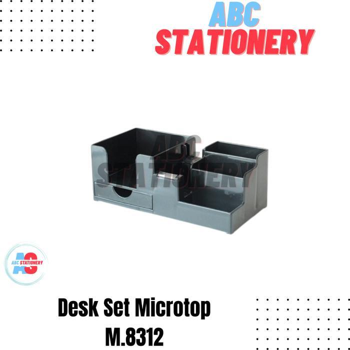 Tempat pensil meja (Desk Set Microtop M.8312)