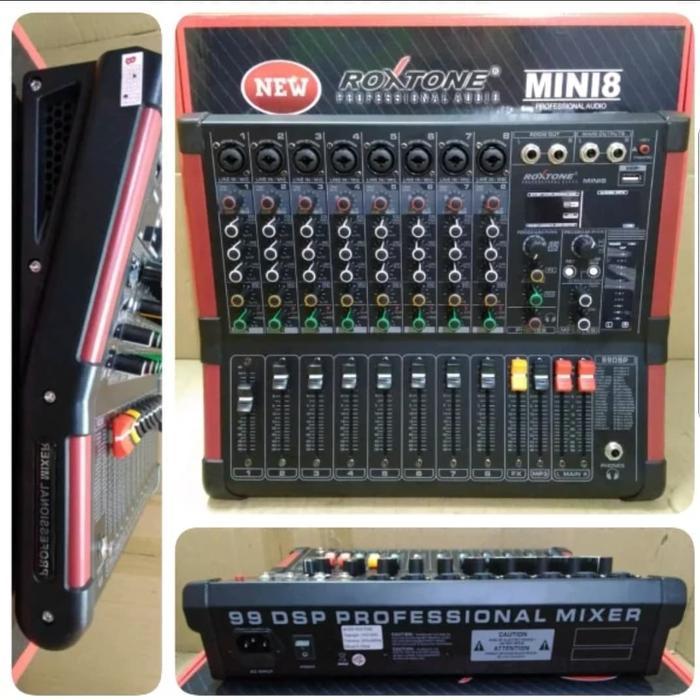 MIXER ROXTONE MINI 8 ( 8CH ) USB ORIGINAL